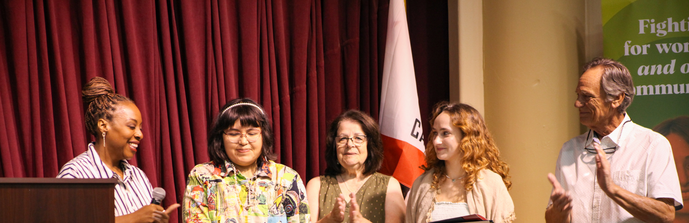 Bill YIR with awardees