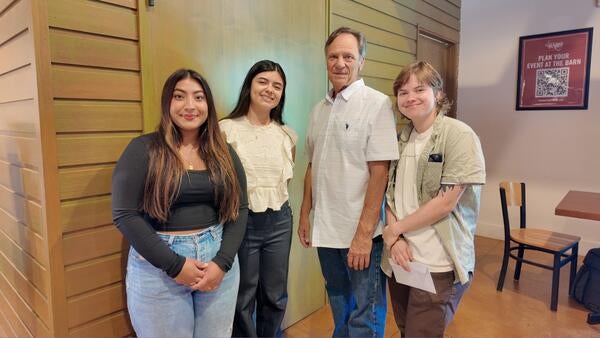 2025 Bill Perez Scholarship Awardees with Bill