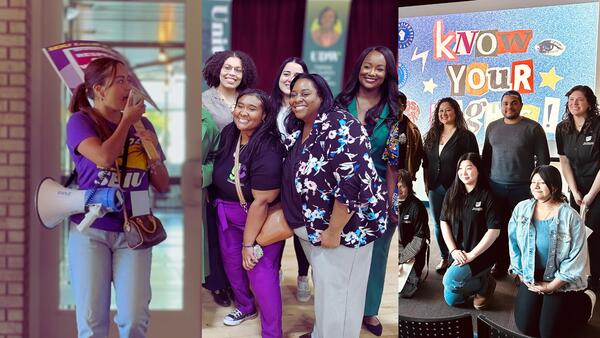 photo collage of IELCC events