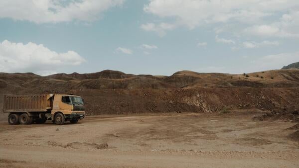 Smoggy industrial zone