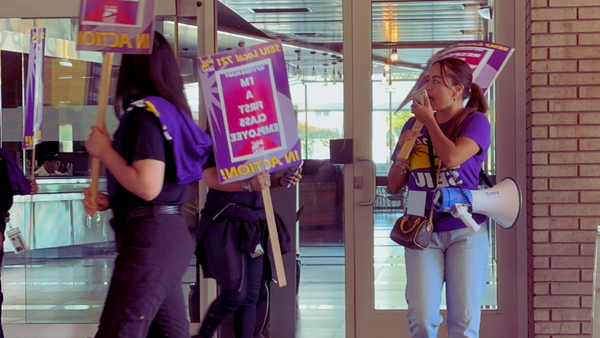 SEIU Protest