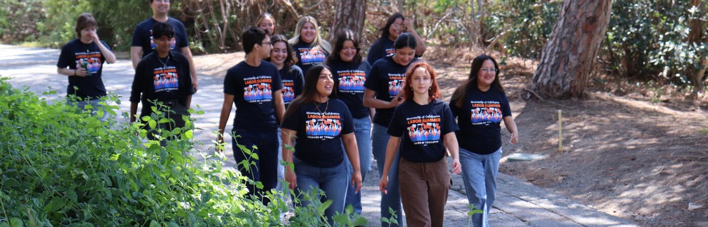 Labor Summer 2025 Fellows Walking Labor Summer 2025 Fellows Walking